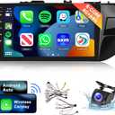 [8 CORE 4G+64G] Car Radio for Toyota Corolla/for Toyota Levin 2014-2017 with Wireless Carplay/Android Auto, 10.1 Android 13 IPS Touch Screen Stereo, Bluetooth, GPS, WiFi, SWC, DSP, Camera