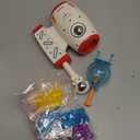 219pcs Space Magic DIY Balloon Kit with Pump, Sticky Balloon Maker Craft, Includes Bouncy Balloons, Stickers & Accessories, DIY Creative Activity Gift for Girls Boys Ages 3+