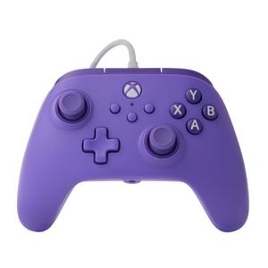 PowerA Wired Controller for Xbox Series X|S - Violet, gamepad, video game/gaming controller, works with Xbox One, Officially Licensed 