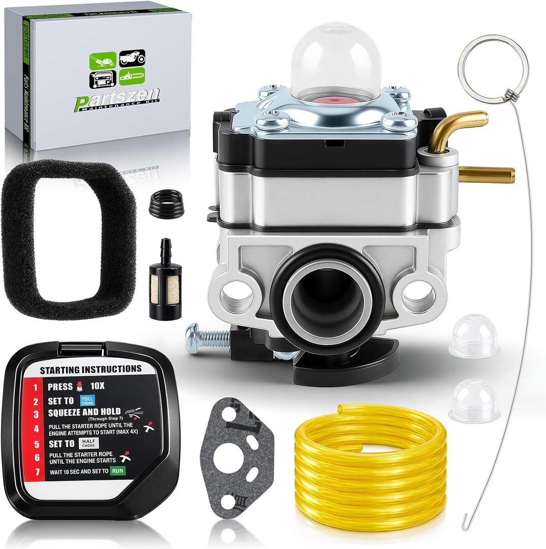 UT33600 Carburetor for Homelite UT33600B UT33650 UT33650B 26cc String Trimmers 309375009 753-05676A 753-06220A