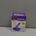 Hertzko Self Cleaning Slicker Brush for Dogs and Cats - Pet Hair Brush for Shedding Long and Short Hair - Easy Clean Retractable Bristles - Cat and Dog Grooming Tool - Purple
