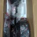 PELONIS 7-Inch Pedestal Air Circulator, Oscillation Fan, 3 Speeds, Adjustable Height (Tabletop/Standing Fan), 75+90 Oscillation, 5-Blade Quiet Pedestal Fan for Bedroom, Office, Home (Black)