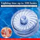 HL Submersible LED Light,Amber Mini LED Light,100 Hours Waterproof Flameless Led Lights Battery Powered for Wedding Home Vase Festival Party Decoration 12pcs (Built-in 24 Batteries) (12pack, Yellow)