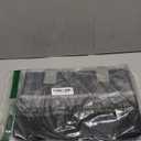 Godery Desktop Tote and Organizer, Teacher Helper Bag for Arts, Books, Stationery, Office Desk Organization, Make-up Storage with Handles for Travel (BLACK-2)