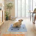 Feandrea Washable Dog Pee Pads, 2 Pack, Reusable, 48 x 36 Inches, XL, Waterproof Pet Training, Leakproof, Non-Slip, Super Absorbent, Gray UPTD036G01