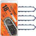 18 Inch Chainsaw Chain L74, .063" Gauge, .325" Pitch, 74 Drive Links Fits for Stihl MS271 and More 26rm374 (3 Chains