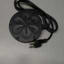 kapwall 110W Bird Bath Heater for Outdoors in Winter–Submersible Pond Deicer,Cast Aluminum Thermostatic Chicken Water Heater, Black