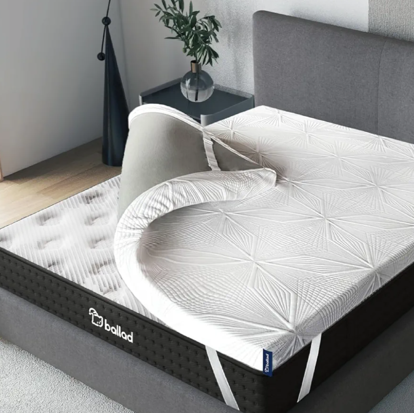 Ballad 3 Inch Memory Foam Mattress Topper Queen Size, High Density Cooling Pad with Premium Removable Cover, Pressure Relief Bed Topper, (CertiPUR-US & Oeko-Tex Certified) Ballad 3 Inch Memory Foam Mattress Topper Queen Size, High Density Cooling Pad with Premium Removable Cover, Pressure Relief Bed Topper, (CertiPUR-US & Oeko-Tex Certified)