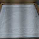 Art3d Drop Ceiling Tiles, Glue up Ceiling Tiles, 2'x2' Plastic Sheet in White (12-Pack, 48 Sq.ft)