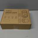 Smart Keyless Entry Door Lock with 2 Knobs,Front Door Lock Handle Set,Electronic Digital Keypad Deadbolt,Auto Lock,50 User Codes,Voice Prompts,Anti-Peeking Password,Home, Apartment,Satin Nickel