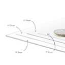 Clear Marine Vinyl Sheeting, 30 Gauge, 5 Yard Roll of Transparent Plastic, Storm Windows, Covering, Protection, Tablecloth Protector