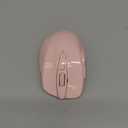 TECKNET Wireless Mouse, 2.4G Ergonomic Optical Mouse, Computer Mouse for Laptop, PC, Computer, Chromebook, Notebook, 6 Buttons, 24 Months Battery Life, 2600 DPI, 5 Adjustment Levels - Pink