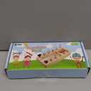 Inslat Montessori Screwdriver Board Set, Wooden Montessori Toy Tool for 3 4 5 Year Old Kids, Educational Screw Board Sensory Learning Toys STEM Fine Motor Skills Toys