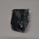 Sheer Black Lace Ruffle Thong Bodysuit, Size Small