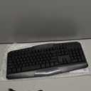 Redragon K503 Wireless Gaming Keyboard, 3-Mode (2.4G/BT/USB), RGB LED Backlit, Multimedia Keys, Fully Programmable Silent Membrane Keyboard with Wrist Rest for Windows PC Games (Black)