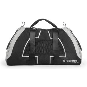 Sherpa Forma Frame Crash-Tested Travel Pet Carrier, Airline Approved On Board - Black, Medium
