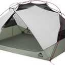 MSR Elixir 3-Person Lightweight Backpacking Tent, 84"L x 70"W x 43"H