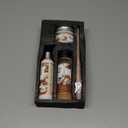 Coconut & Vanilla Foot Soak Set - Salts, Foot File, Scrub & Urea Cream Pedicure Supplies for Dry, Cracked Feet - Foot Spa Pedicure Kit for Women Men