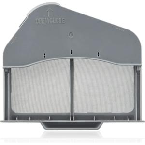 AMI PARTS DC9716742A Dryer Lint Filter Case Screen Replacement Parts  Compatible with Samsung Dryer DV45H7000EW/A2 DV40J3000GW/A2