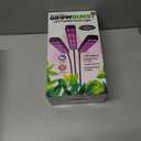 Bell+Howell Growburst 24 Indoor Plant Growing Lamp with 8 Brightness Settings, 3 Light Modes Including Full Spectrum UV Light As Seen On TV (Medium - 3 Heads)