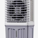 25L Portable Tower Evaporative Air Cooler-3-Speed Mechanical Control Energy-Efficient 70W Cooling for Garden/Backyard Hot