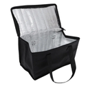Insulated Lunch Aluminum Thermal Take out for Camping Picnics and Grocery Storage Portable and Collapsible Design for Food Preservation 10"x22"