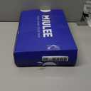 MIULEE Set of 2 Waffle Bathroom Rugs, Super Absorbent Non Slip Bath Rugs, Washable Bath Mats with Tassels, Ultra Soft Rubber Backed Shower Mats for Bathroom Floor, Tub, Green, 18x30 Inch