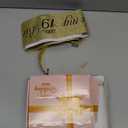 19th Birthday Decorations for Girls Gold with 19th Birthday Tiara and Sash, Cake Topper and Candles, Number Balloons, 19 Year Old Gifts for Girls