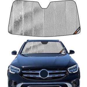 Windshield Sunshade for Mercedes-Benz GLC SUV 2016-2022 Front Window Sun Shade - AstraGuard Windshield Sunshade for Mercedes-Benz GLC SUV 2016-2022 Front Window Sun Shade - AstraGuard