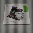 3 in 1 Charging Station for iPhone 17 - Wireless Charger for Apple Devices for iPhone 17 16 15 14 13 12 11 Pro Max - Foldable Wireless Charging Station Dock Stand for Apple Watch Series & AirPods (Black)