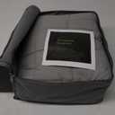 Kivik Breathable Weighted Blanket for Adults, 15 lbs Ultra Soft Minky Dot Heavy Blankets, Reversible Cooling and Warm Blanket for All Seasons, Machine Washable, 60"x80" Queen Size, Grey