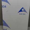304 Stainless Steel Sheets Metal 10" x 17" x 1/64" (0.50MM) Inch 304 Stainless Steel Plates 24 Gauge Stainless Steel Shim Stock Plates Metal Sheets for Crafting, Stovetop, Snow Frosted Surface