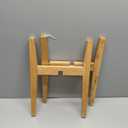 Rnined Plant Stand Indoor, Bamboo Plant Shelf, Adjustable Corner Plants Flower Holders Single Floor Plant Stand, Fits 8 to 12 Inches Pots,(Pot & Plant Not Included)(Nature)