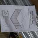 Lyromix Upgraded 1010FT Outdoor Dog Kennel with Roof, Large Dog House Pen Enclosure with Sidebar, Heavy Duty Chain Link Kennel with Lock for Outside Backyard (XL-10107 FT)