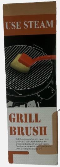 BBQ Grill Brush Scraper (Bristle Free) Griddle Cleaning Kit - Grill Acces