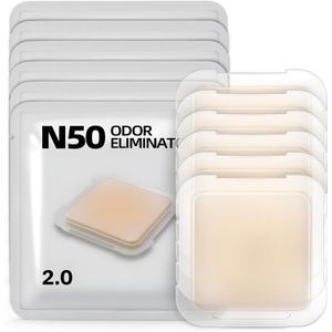 6 Packs Smelling Fresh with N50-2.0 Odor Eliminator Exclusive for Pura Max Automatic Self-Cleaning Cat Litter Box - Cat Toilet Odor Control, Deodorant Aromatherapy Paste (Old/New Packaging Randomly)