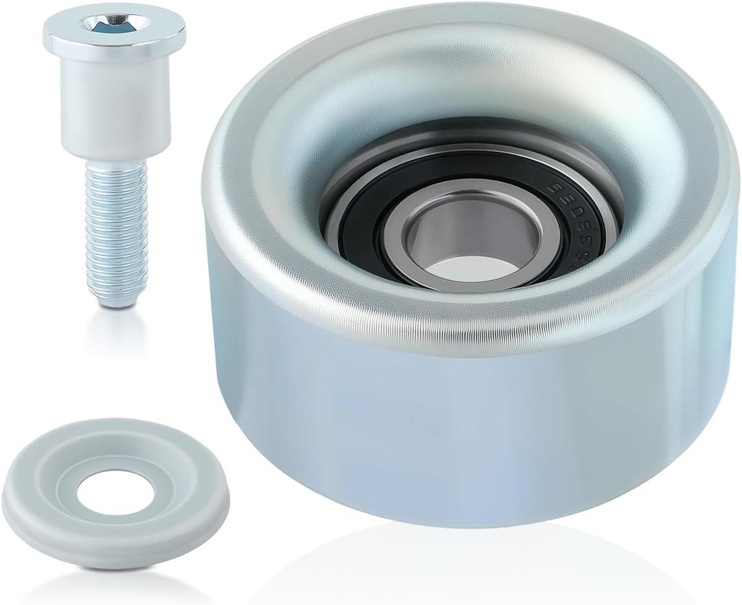 GoaMotors Drive Belt Tensioner Pulley Idler Kit 16620-31031 Compatible with Lexus ES GS IS RC RX Fit for Toyota FJ Cruiser Highlander RAV4 III Sienna Venza