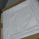 Art3d PVC Ceiling Tiles, 2'x2' Plastic Sheet in White (24-Pack), 24"x24"