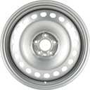 New Replacement Rim 16x6.5 inch 16"x6.5" Wheel Rims Fit for 2015 2016 2017 2018 2019 2020 2021 2022 Dodge Promaster City, Painted Silver Wheel Rim OE Direct Replacement Rims