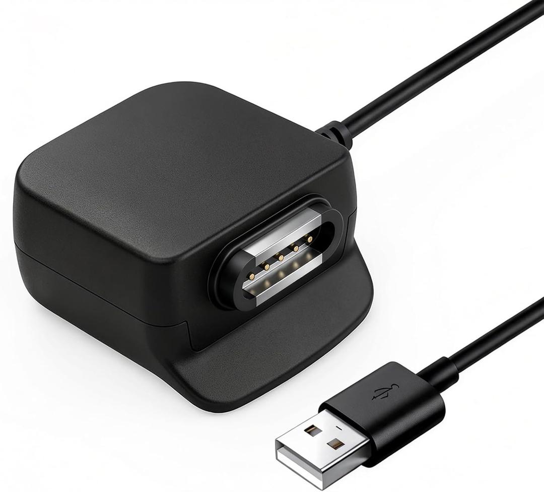 Replacement Charging Adapter with Cable Compatible with Halo Collar 4 5 Dog Fence, USB