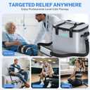 CUEME Cold Therapy Machine with Programmable Timer, Ice Machine for Knee After Surgery, Knee Replacement Recovery System, Cryotherapy Pain Relief, w/Compression Pad for Shoulder, Hip, Ankle and Foot