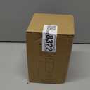 Small Table Lamp for Bedroom, Nightstand Lamp Linen Lampshade Bedroom Wood Base Small Bedside Lamp for Night Stands, Desk Lamps for Reading Living Room, Office (LED Bulb Included) (Black-Walnut Wood)