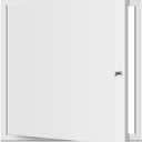 Access Panel for Drywall, 16 x 24 inch with Lock and Key, for Ceiling, Electrical Conduits, Heavy Duty Metal Steel Access Door (White)