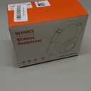 BERIBES Bluetooth Headphones Over Ear, 65H Playtime and 6 EQ Music Modes Wireless Headphones with Microphone, HiFi Stereo Foldable Lightweight Headset, Deep Bass for Home Office Cellphone PC Ect. (Black)