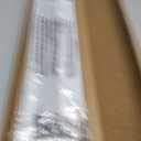 LazBlinds TDBU Cellular Shades, Blackout-White, 23" W x 64" H