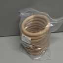 FoDau770 10pcs Natural Beech Wooden Rings, Unfinished Solid Wood Rings Heavy Duty Wood Circles, Macrame Craft Circles for Party, Home Decor & DIY Making - Outer Diameter: 5 Inch