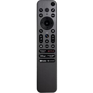 RMF-TX910U Backlit Voice Remote Compatible with Sony Bravia A95L X90L X77L X95L X93L A80L A75L, XR/KD/XR Series for 2023-2024 TVs, Fit for Sony Remote Control for Smart TV