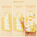 Esdallina Junk Case Charms Cute Yellow 3D Cartoon Phone Case Resin Charms Kit with Large Figurine and Cream Glue