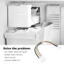 W10838084 Refrigerator Ice Maker Harness Wires for Whirlpool Refrigerator Harness Wire W10508644 WPW10838084