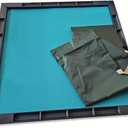 Premium Mahjong Mat with Storage Pouch & Built-in Grooves Convert Any Table into a Mahjong Gaming Station